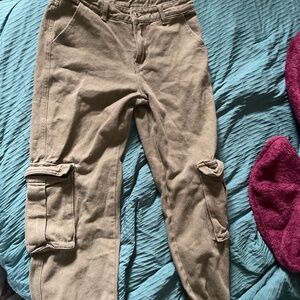 light green cargo pants
